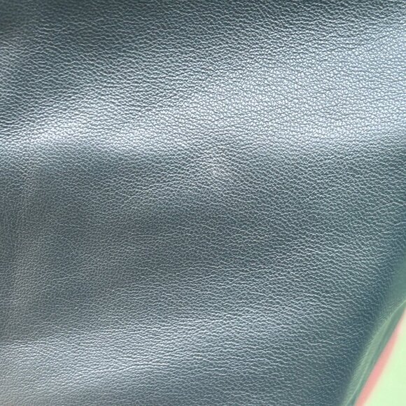 The Arrivals Rainier Zero Jacket Leather Moto Motorcycle Gray Cropped Casual M - Picture 9 of 12